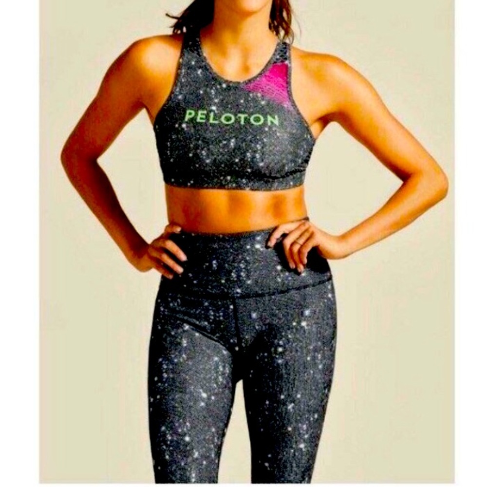 Peloton Girls Night Out Bra & Leggings in Medium